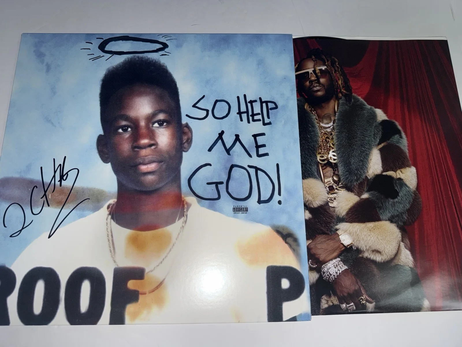2 Chainz autographed So Help Me God signed vinyl album record - PSA COA! RARE, изображение 5