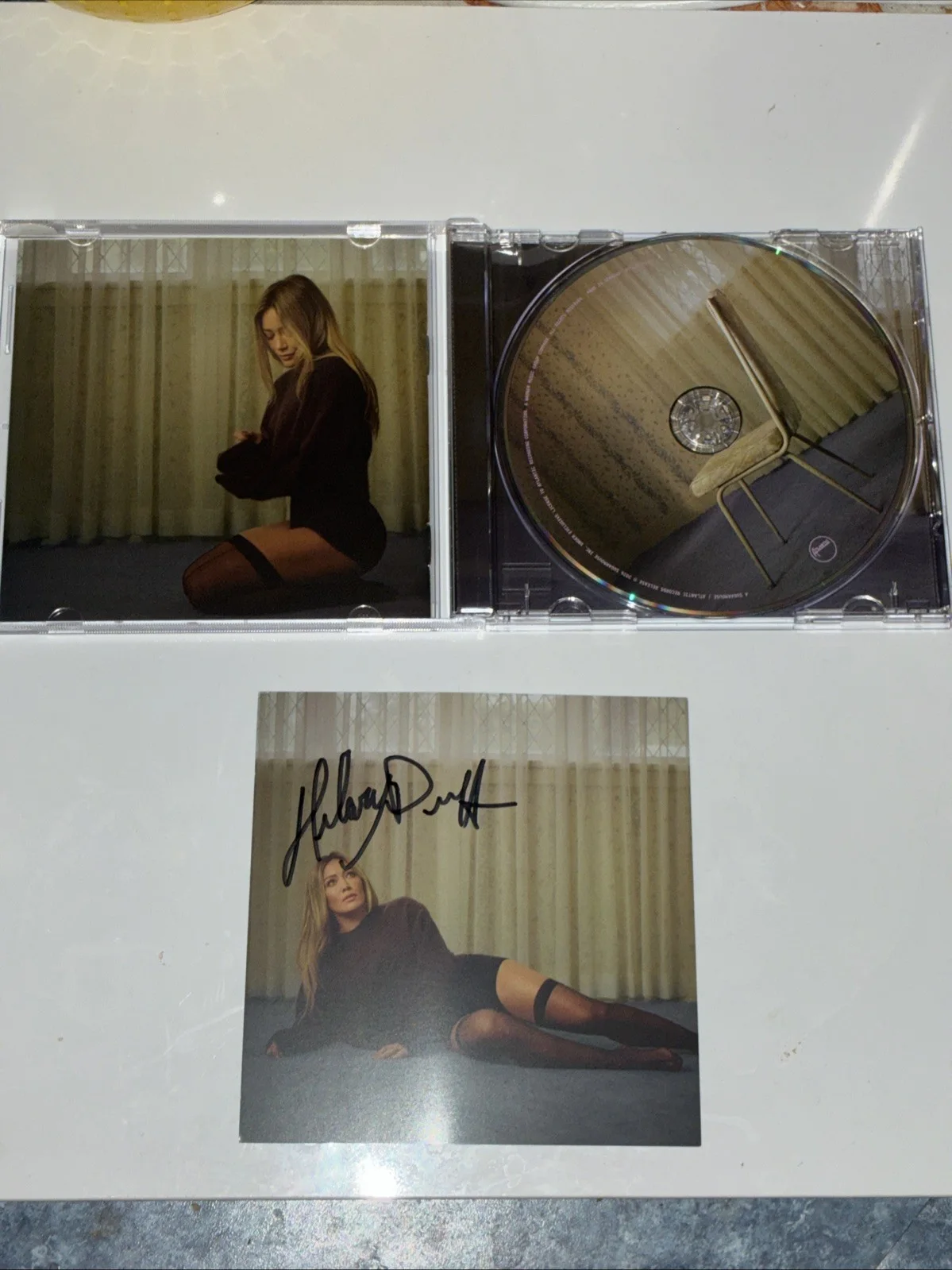 Hilary Duff LUCK OR SOMETHING CD with Signed Insert, изображение 4