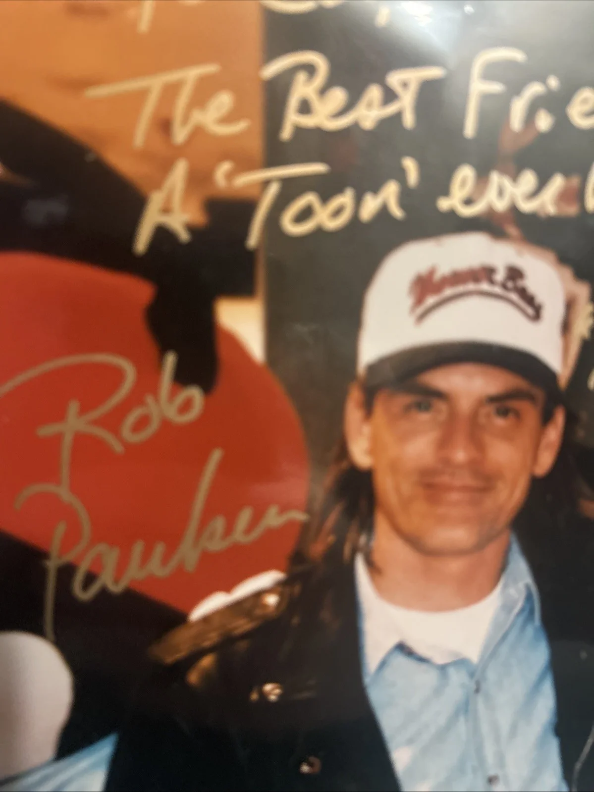 Rob Paulsen — Rob Paulsen Signed 8x10 Color Photo Of Himelself With Yakko, image 2