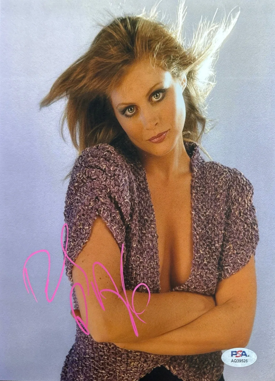 Beverly D'Angelo — Beverly D'Angelo Signed 8x10 Photo Actress PSA AQ39536, изображение 2