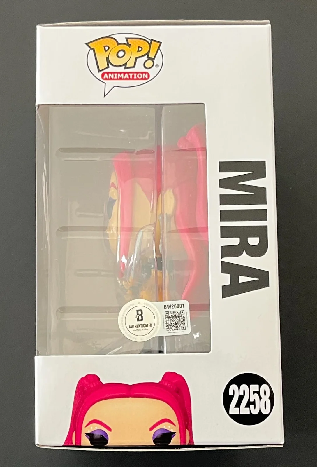 AUDREY NUNA SIGNED MIRA K-POP DEMON HUNTERS FUNKO w/EXACT PROOF & BECKETT COA, изображение 4