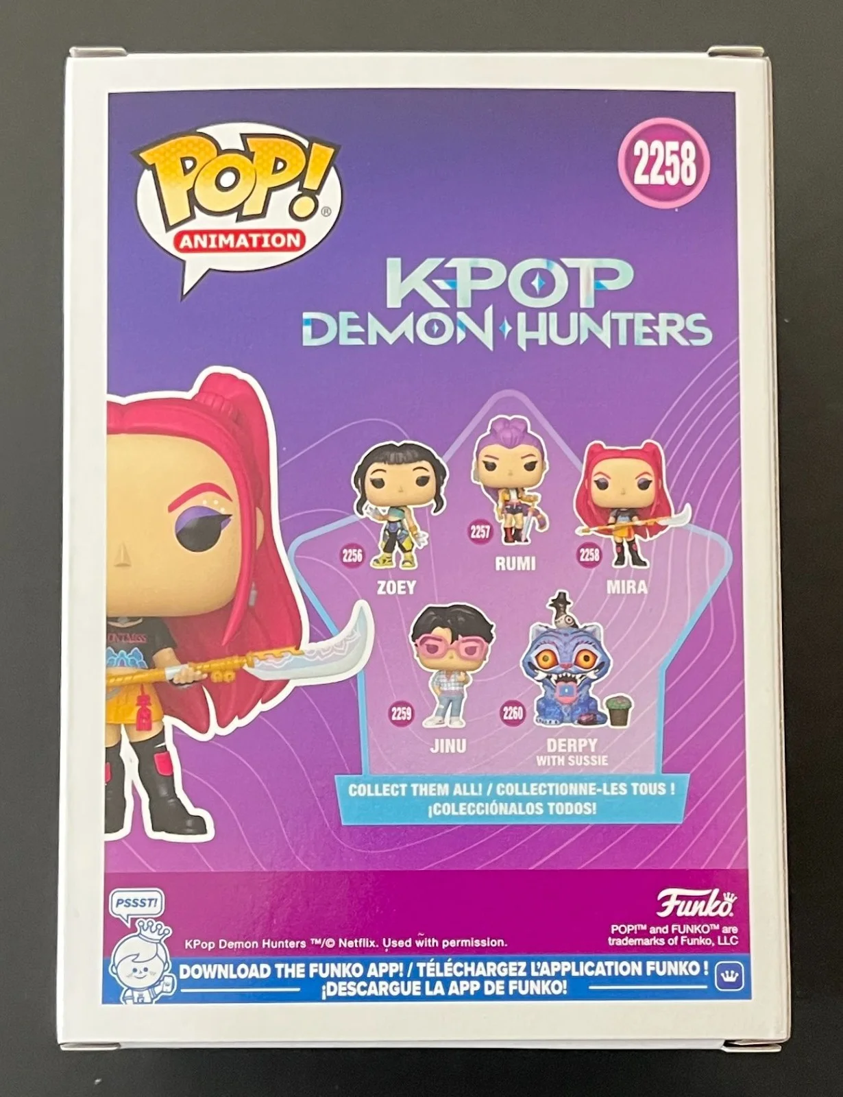 AUDREY NUNA SIGNED MIRA K-POP DEMON HUNTERS FUNKO w/EXACT PROOF & BECKETT COA, изображение 5