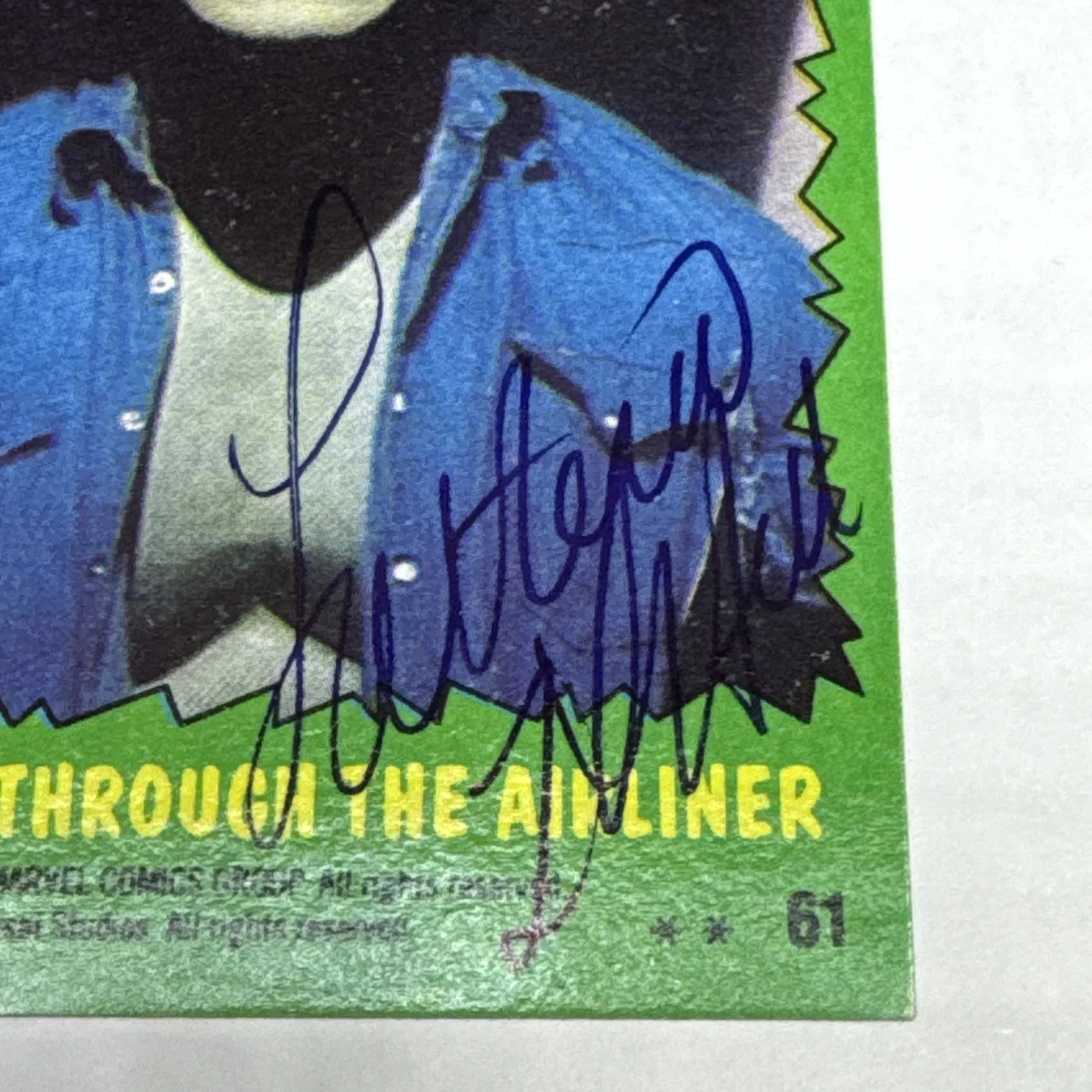 Lou Ferrigno — LOU FERRIGNO Signed 1979 Topps The Incredible HULK Card #61 Autograph Auto JSA, изображение 4