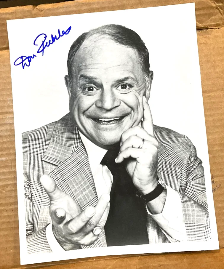 DON RICKELS — DON RICKELS SIGNED AUTO 8X10 B&W PHOTO/CERT.