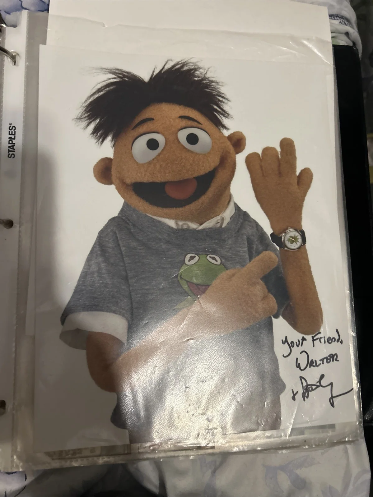 Peter Linz Autographed 8x10 Photo Of Walter, изображение 4