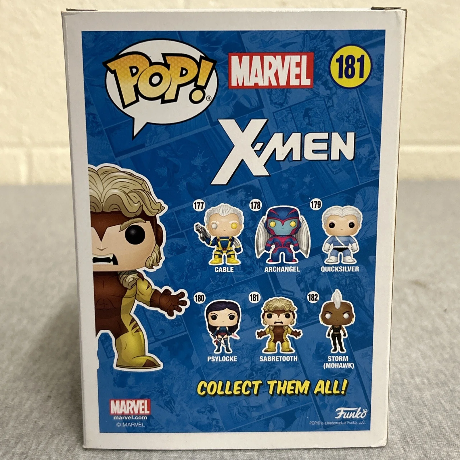 Tyler Mane — Tyler Mane Signed X-Men Sabretooth Funko Pop Inscribed #181 Exact Proof, image 5