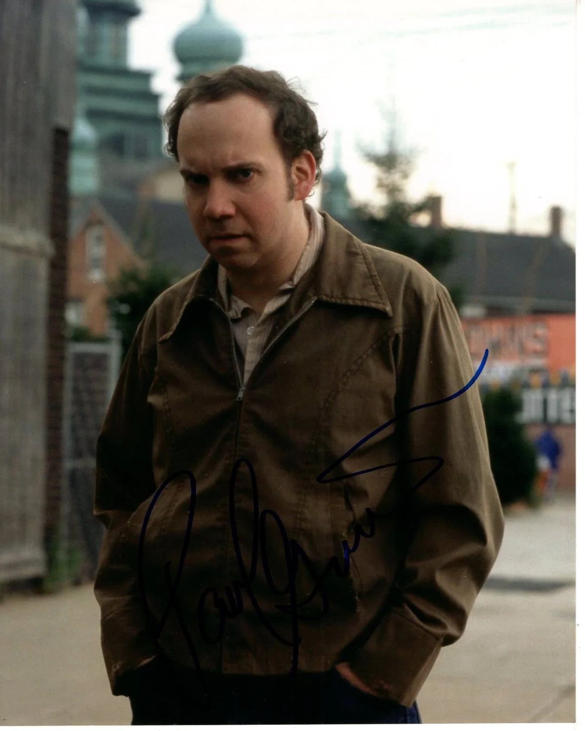 Paul Giamatti — PAUL GIAMATTI Signed Autographed 8x10 AMERINCAN SPLENDOR HARVEY PEKAR Photo