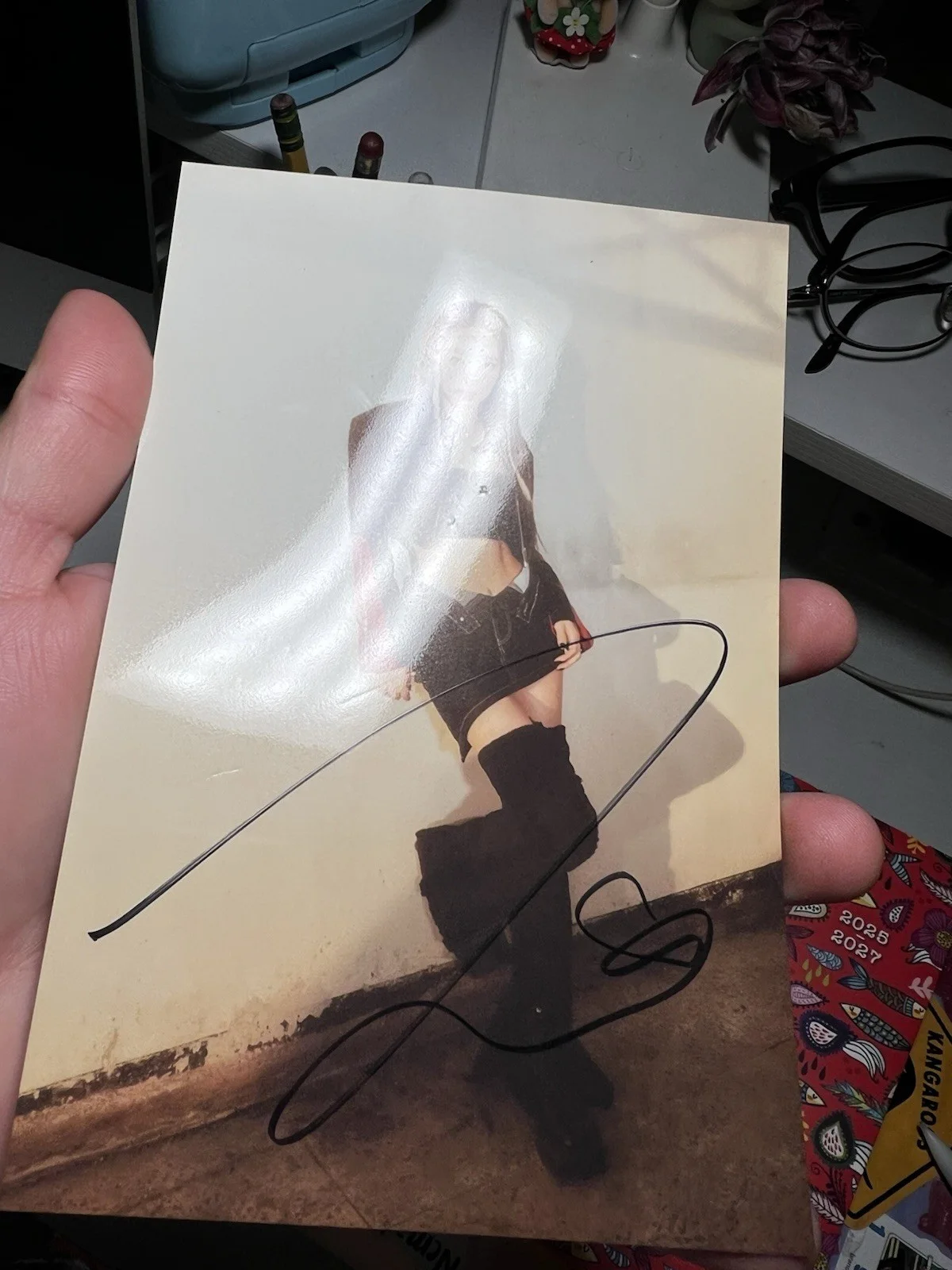 Autographed Original TWICE Nayeon Photograph 4x6 in Signed Photo, image 4