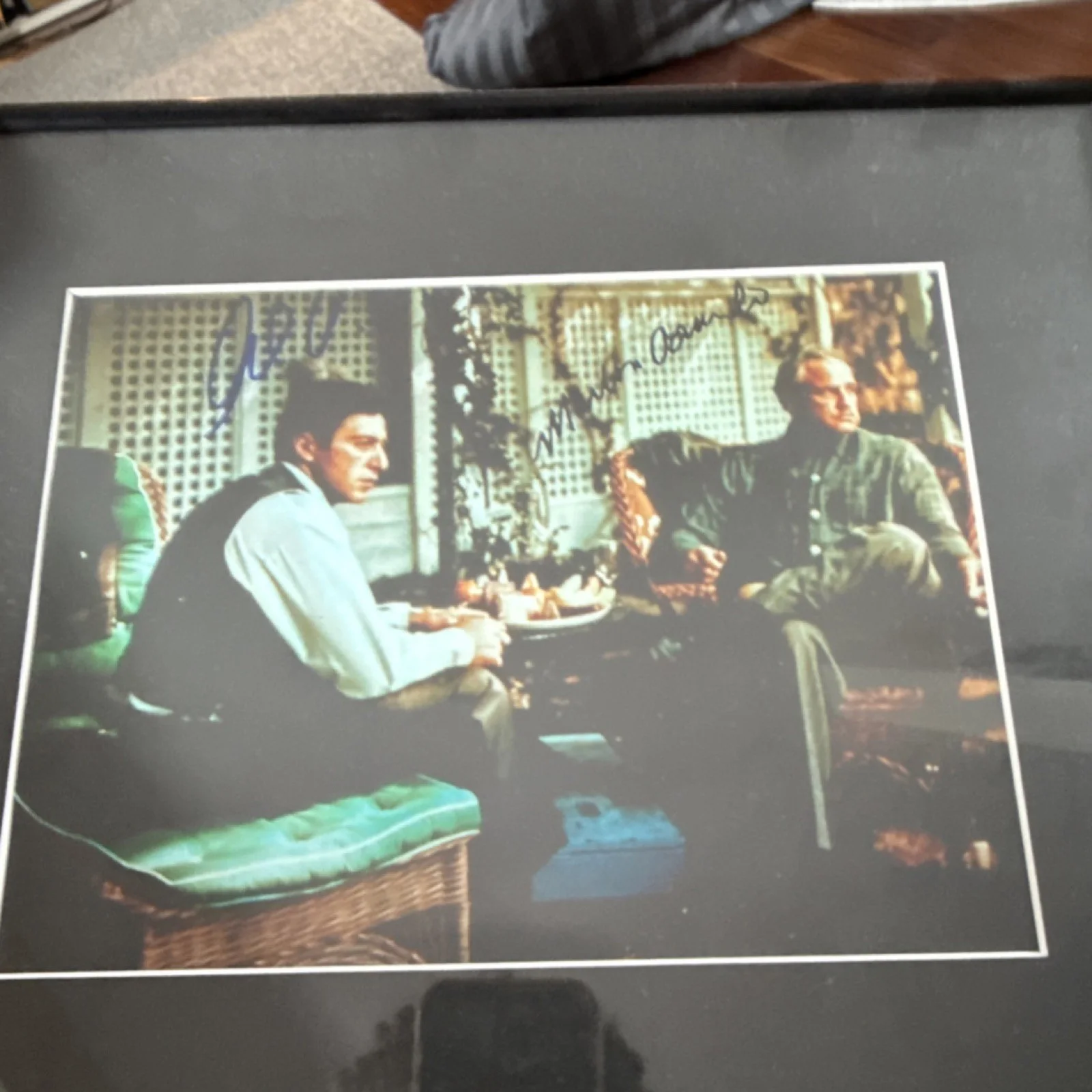 Martin Abrams — Marlon Brando and Al Pacino SIGNED IMAGE 16x20 in (reprint), изображение 5