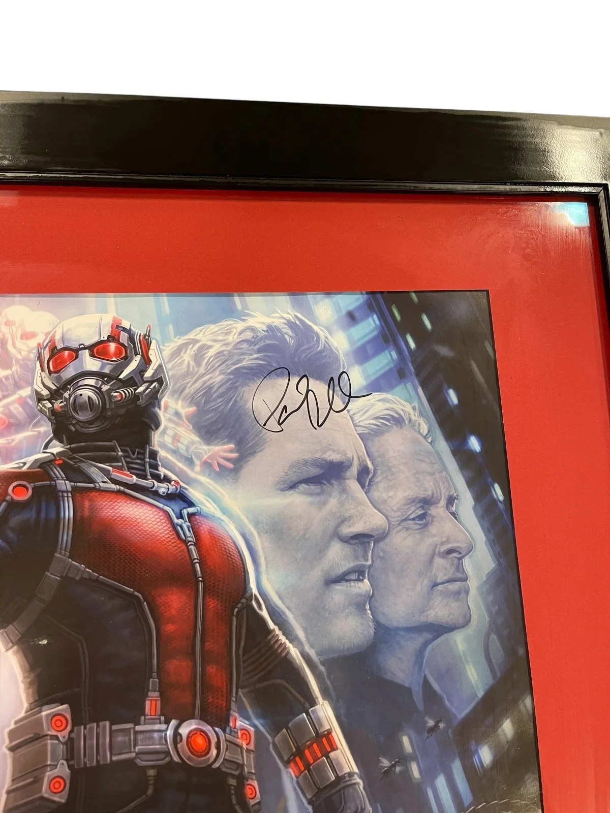 Paul Rudd Autographed Antman Photo 27x21, image 3