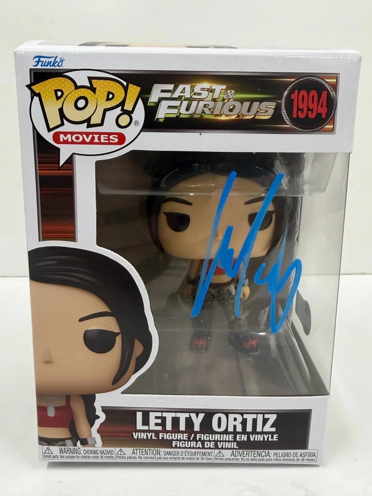 Michelle Rodriguez — Michelle Rodriguez Signed Letty Ortiz Funko Fast & Furious Autograph Beckett