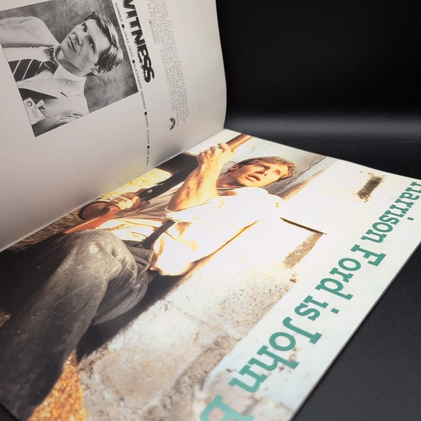Witness Harrison Ford Film Programme 1985 Japan Import, изображение 3