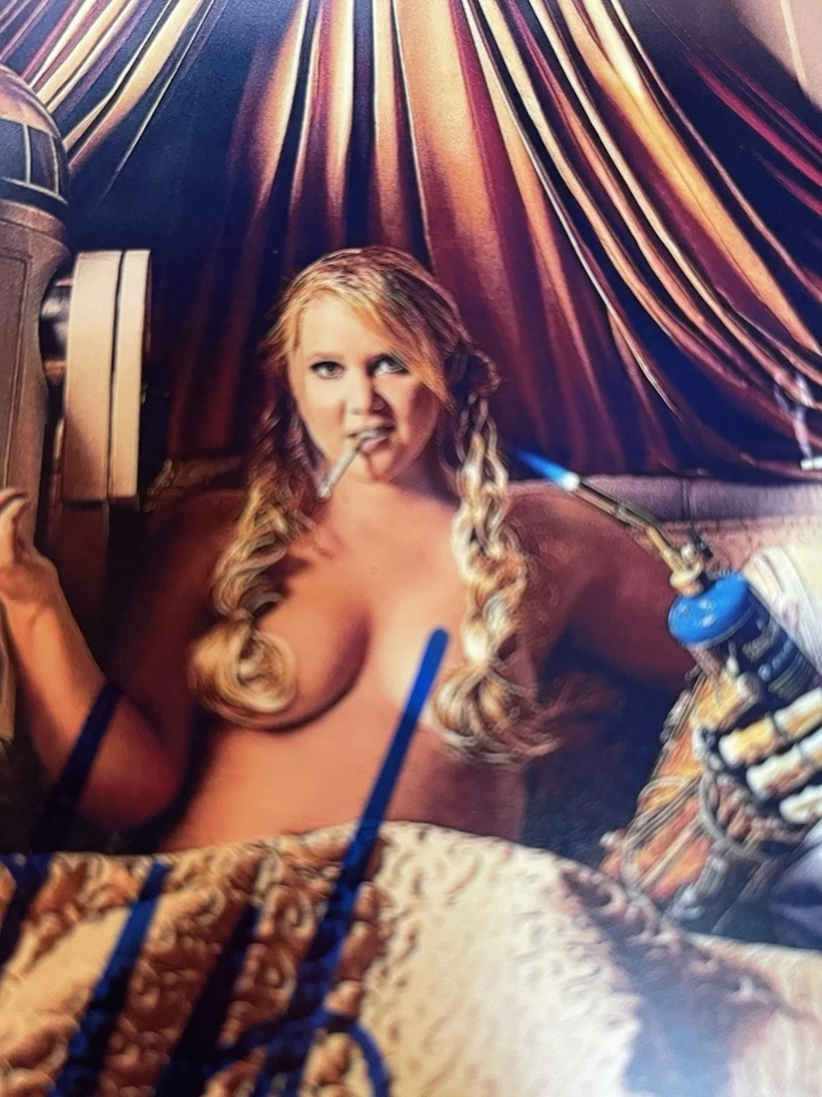 actress — Amy Schumer Actress Comedian Hand Signed Autographed 8x10 Star Wars Photo w COA, image 3