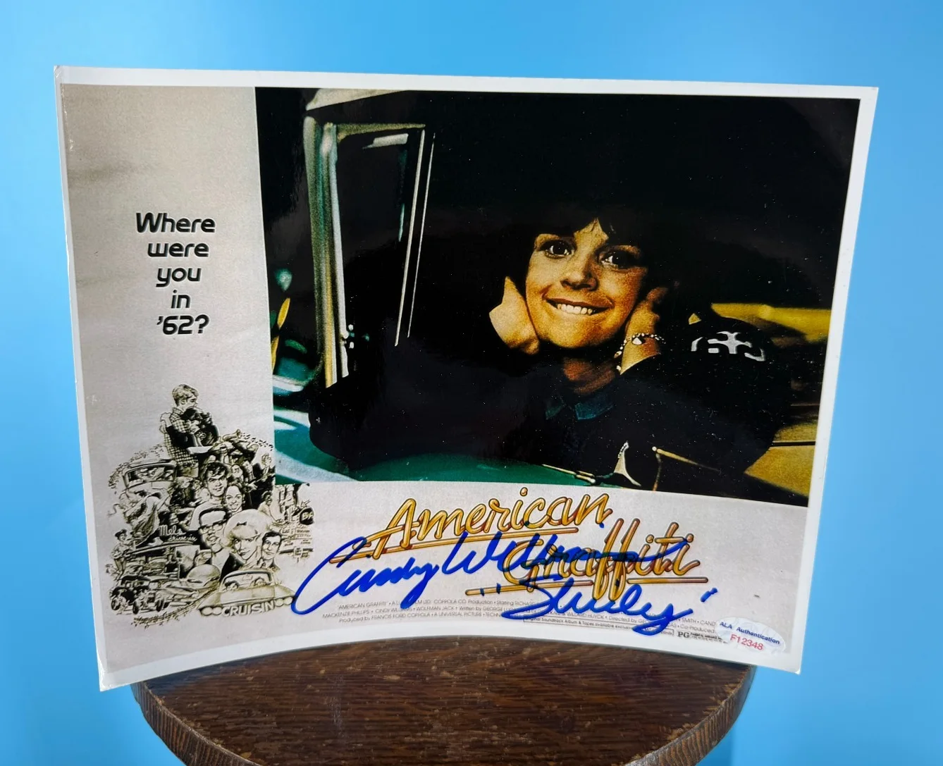 Cindy Williams — Cindy Williams American Graffiti Signed 8 x 10 Photo ALA Authenticated Excellent