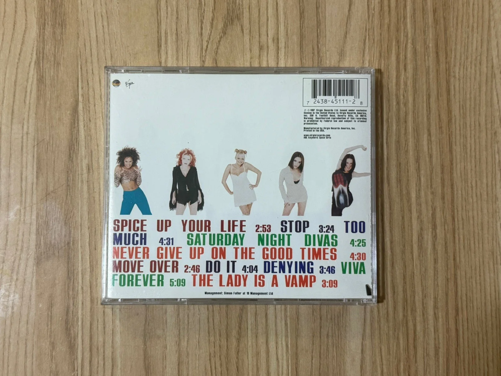 Spice Girls Signed Autographed Spice World CD Booklet READ DESC, изображение 2