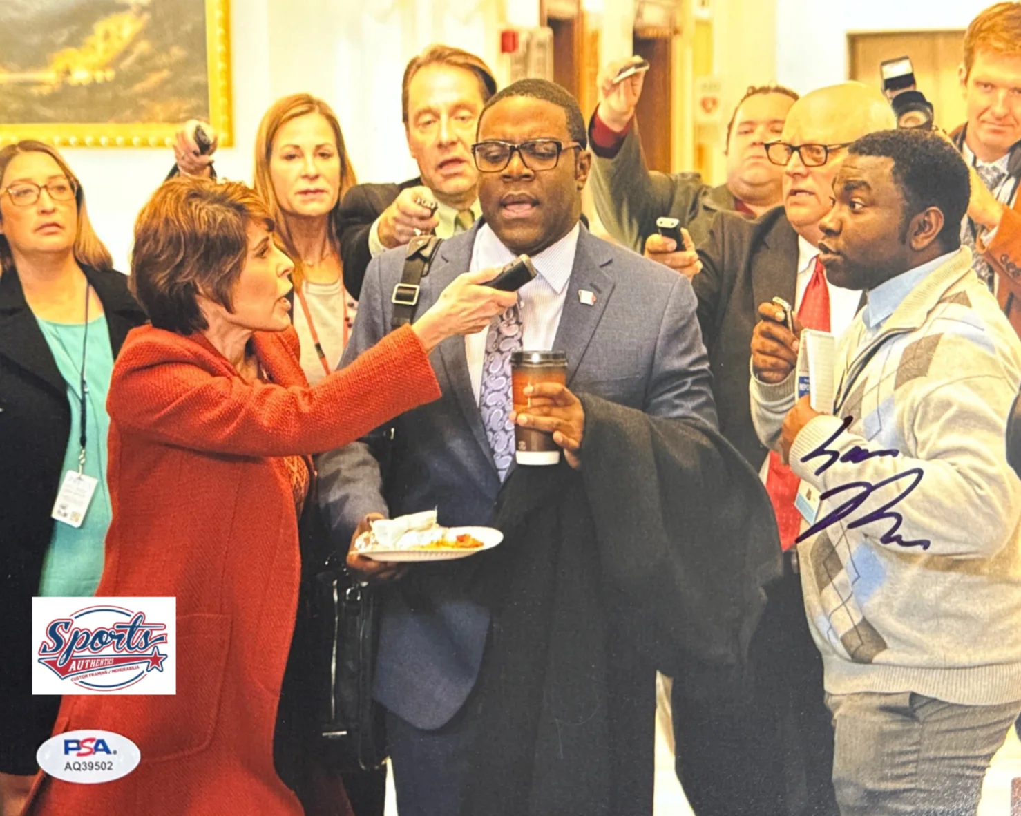 Sam Richardson — Sam Richardson Signed 8x10 VEEP Photo PSA AQ39502