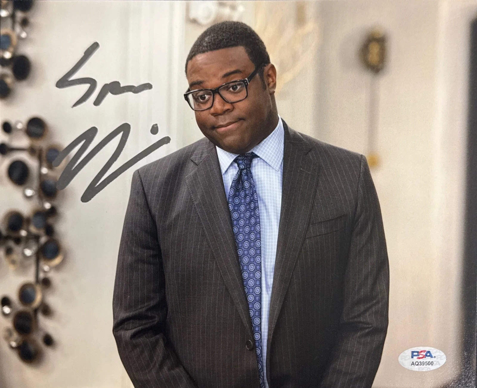 Sam Richardson — Sam Richardson Signed 8x10 VEEP Photo PSA AQ39500, изображение 2