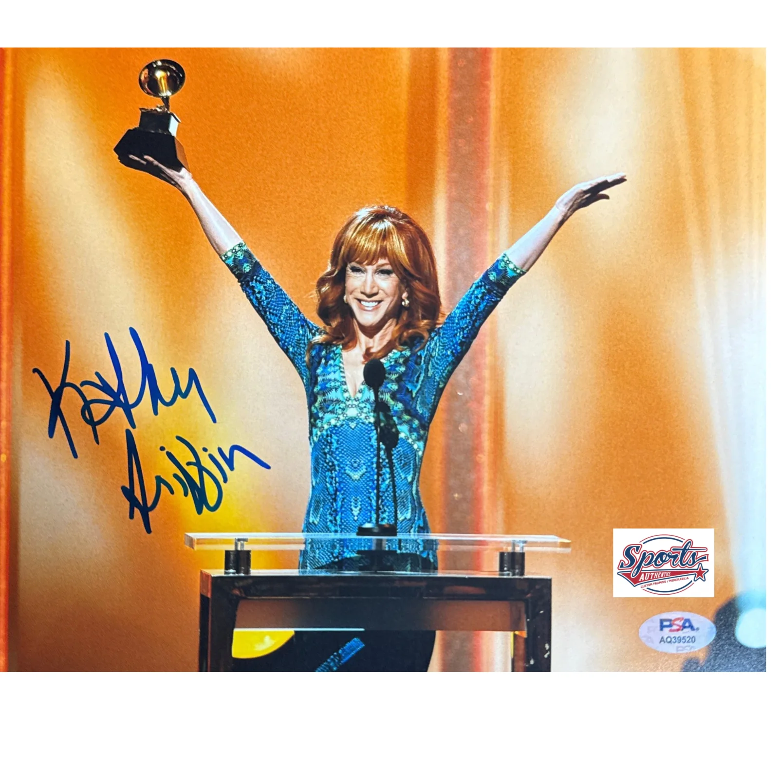Kathy Griffin — Kathy Griffin Signed 8x10 Photo Comedian Actress PSA AQ39520