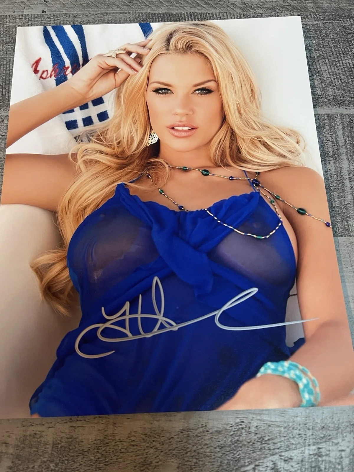 Jessa Hinton Signed 8x10 Photo With COA Model And Adult Film Star, изображение 2