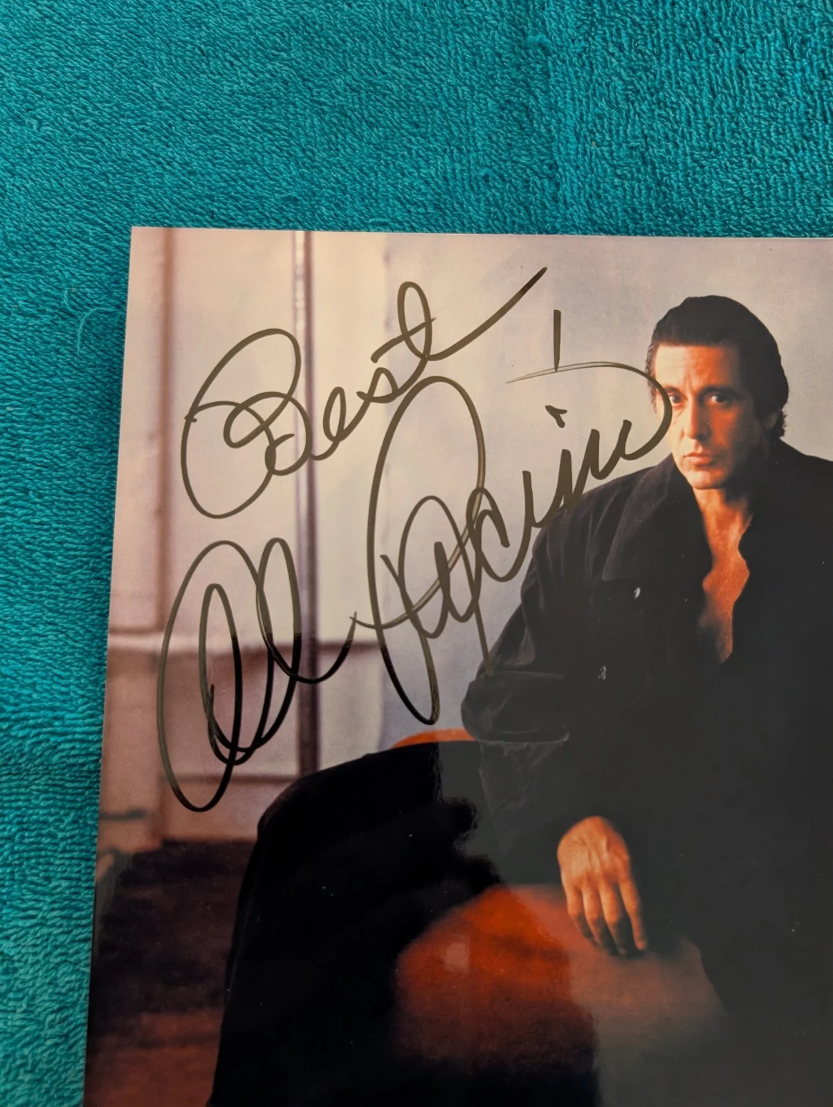 Al Pacino — Best Al Pacino Signed Autographed Photo The Cool Look., изображение 3