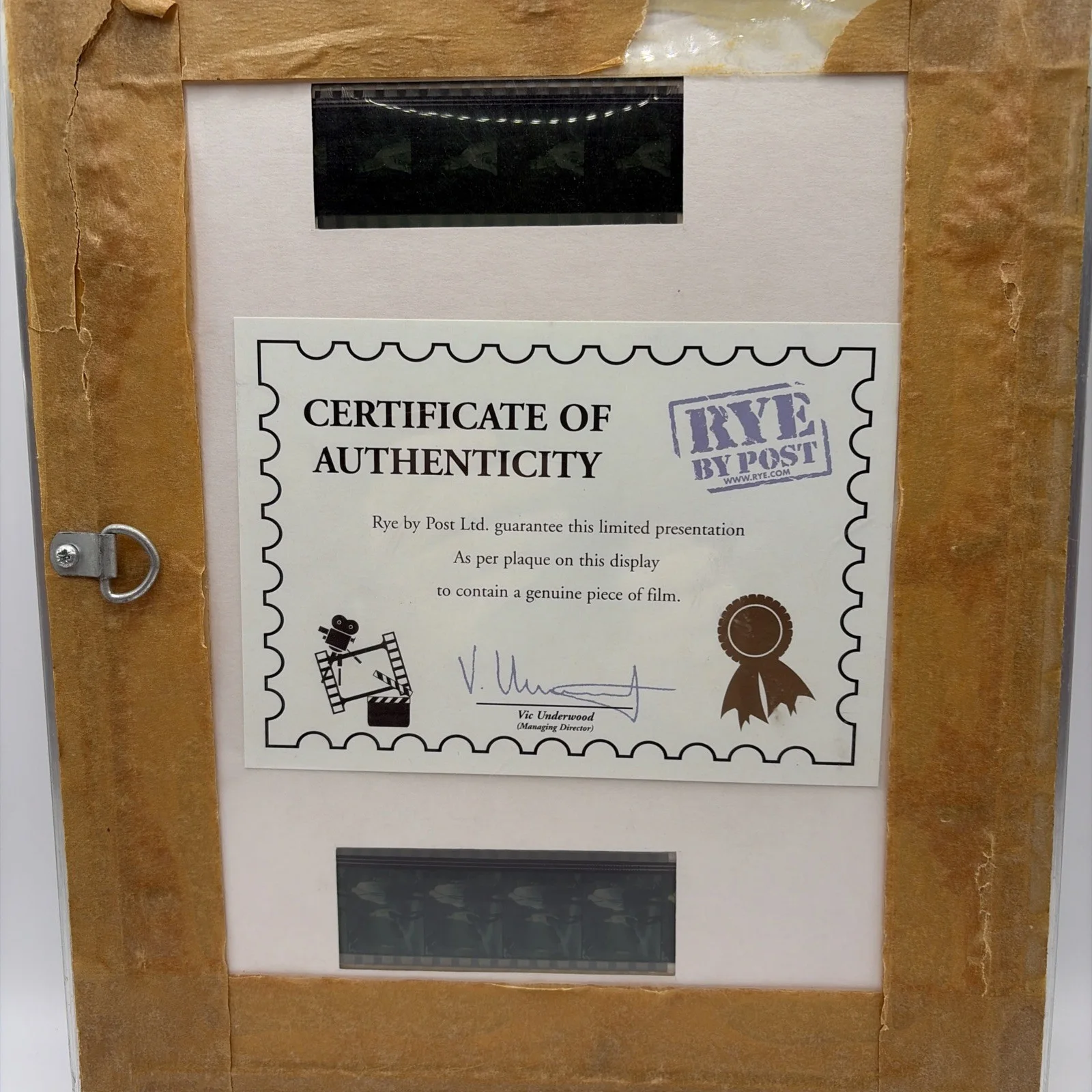 Film cells Bruce Lee Return Of The Dragon Limited Edition 103 of 1000 RYE, изображение 3