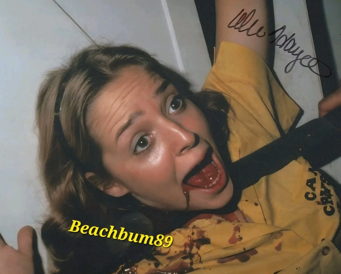 Debra S. Hayes — Debra S. Hayes as 'Claudette' In The Classic "FridayThe13th" Signed 8x10 w/COA, image 4