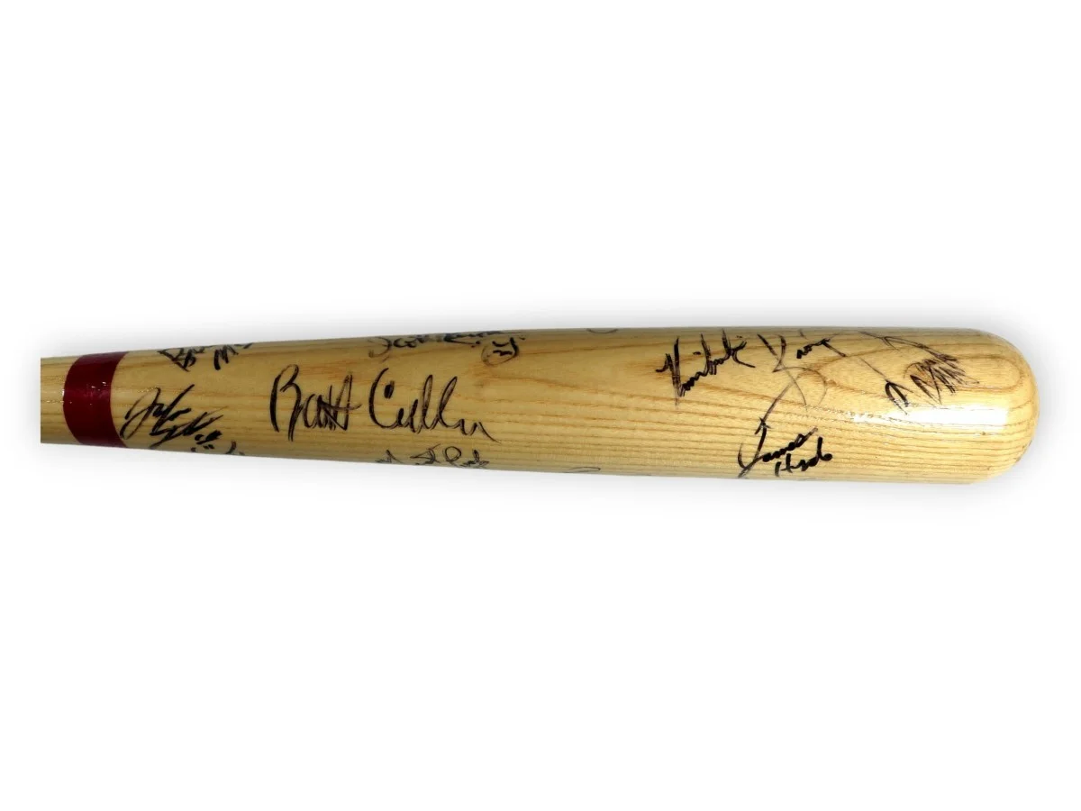 Meat Loaf Signed Autograph Baseball Bat Bruce McGill Gault 16 Autos JSA YY54443, image 4
