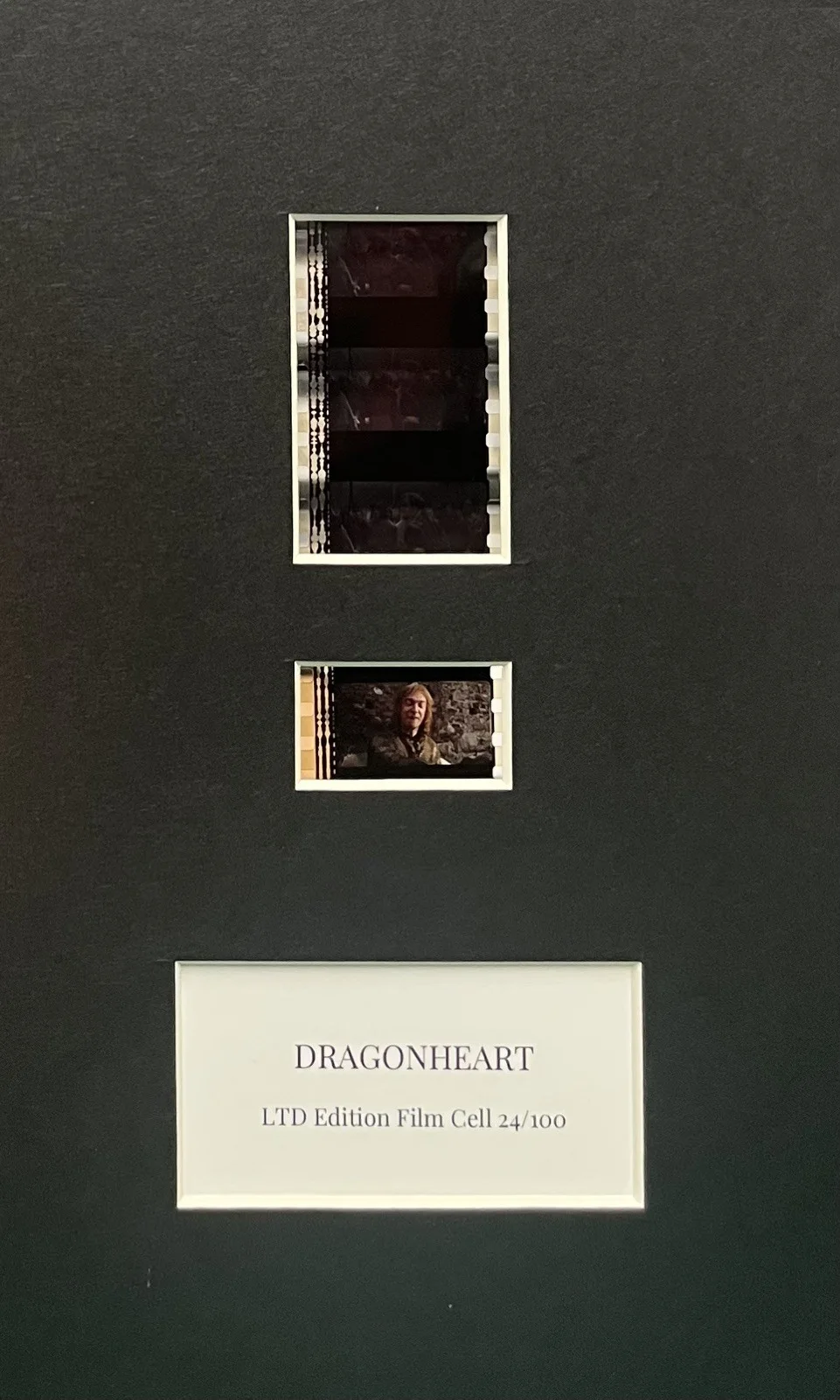 DRAGONHEART. 35mm Film Cell Mounted Display, image 3