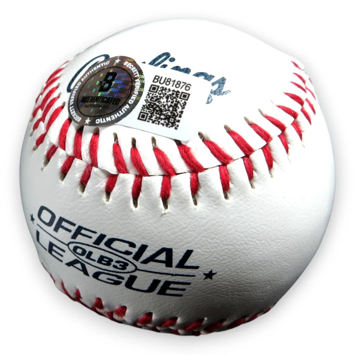 Judd Apatow — Judd Apatow Signed Autographed Baseball Trainwreck Knocked Up BAS BU81876, image 2