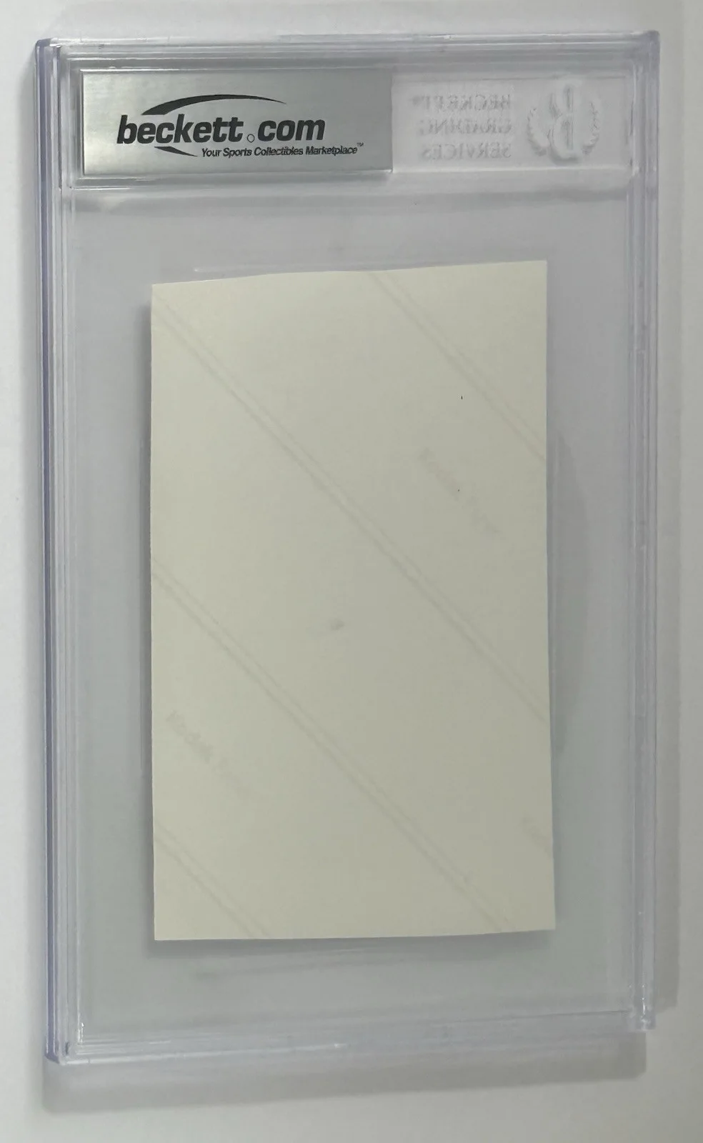 Dustin Hoffman — Dustin Hoffman signed cut Index Card actor Beckett coa slabbed, image 4