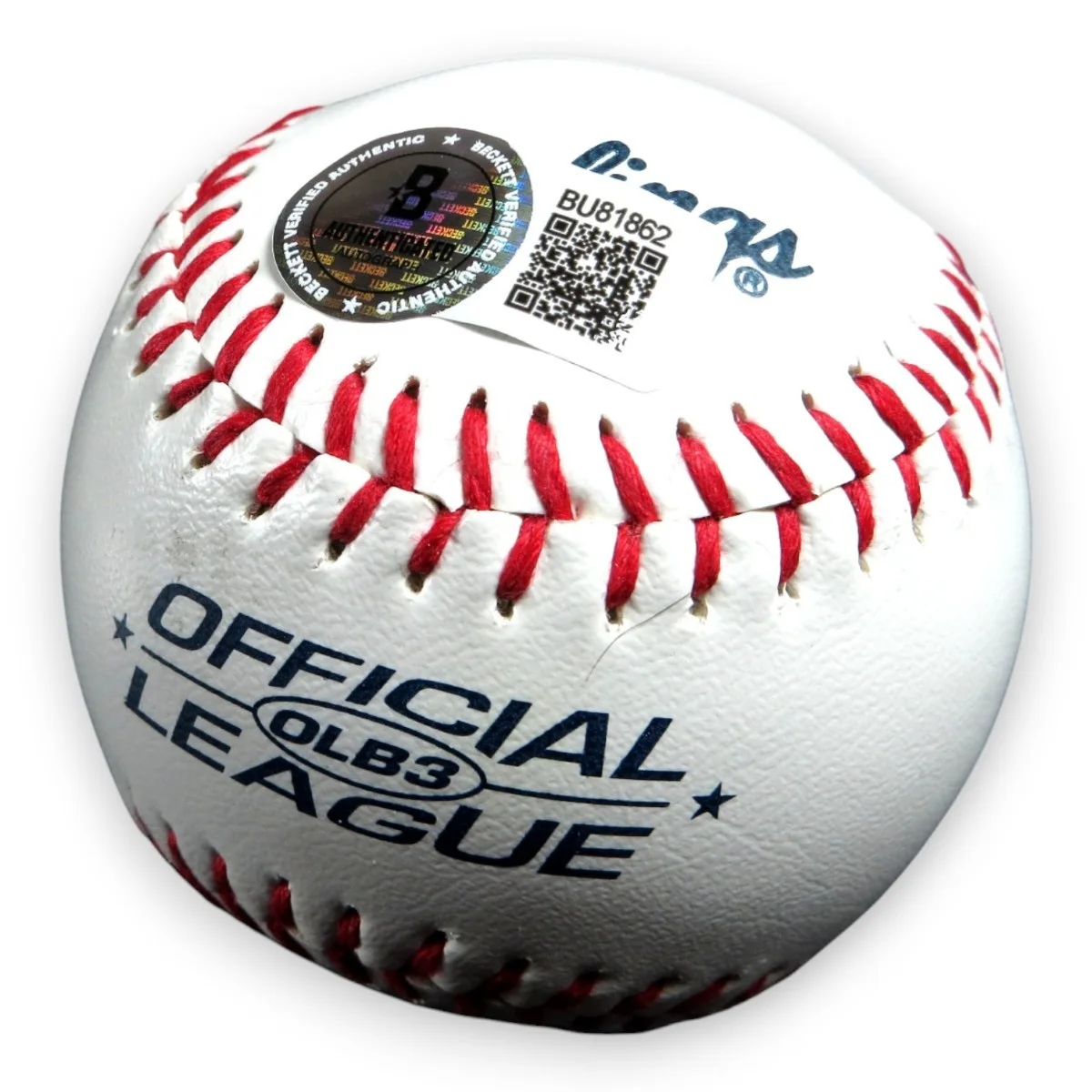 Bob Costas — Bob Costas Signed Autographed Baseball "HOF 18" Sportcaster BAS BU81862, image 2