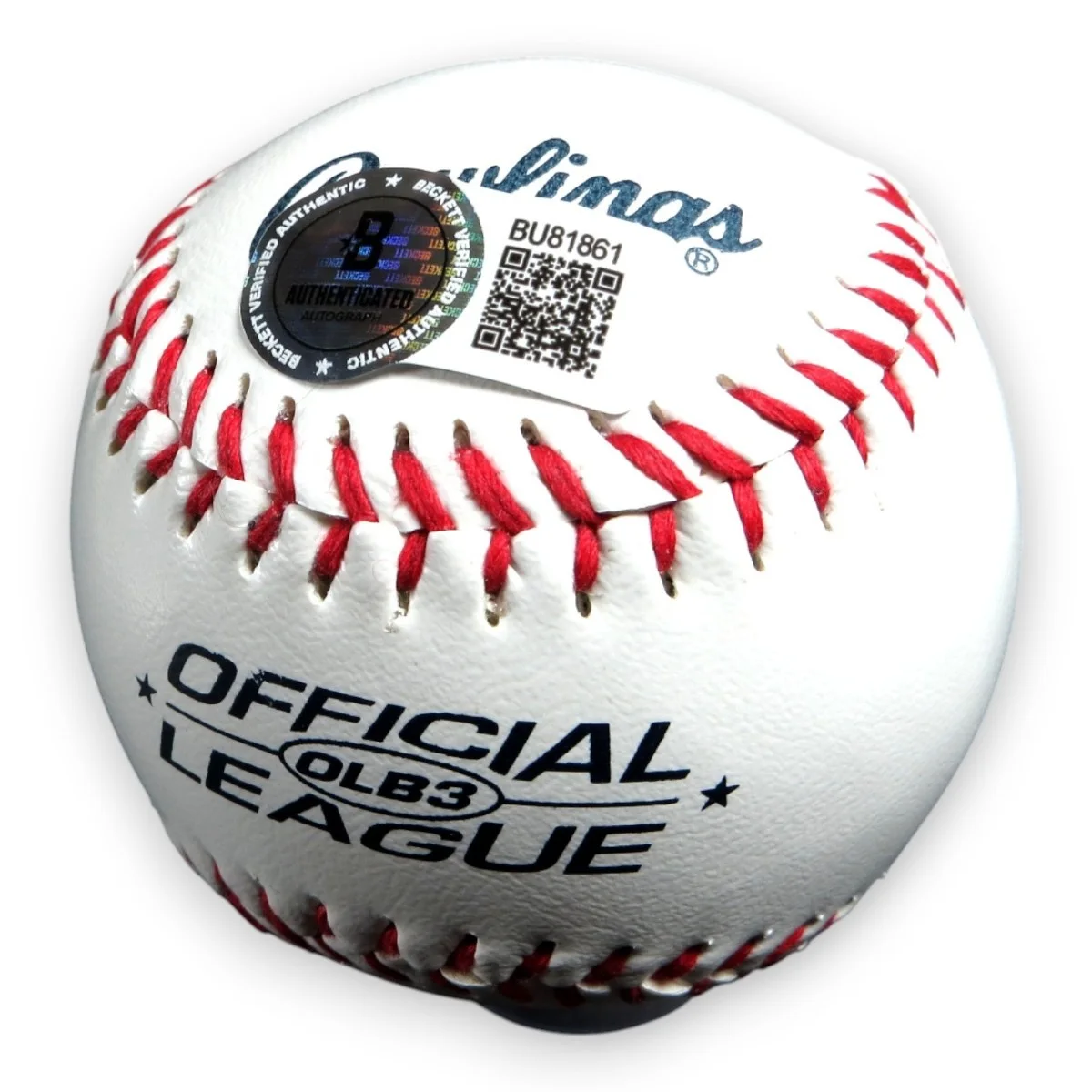Michael Cimino — Michael Cimino Signed Autographed Baseball Love, Victor Actor BAS BU81861, image 2