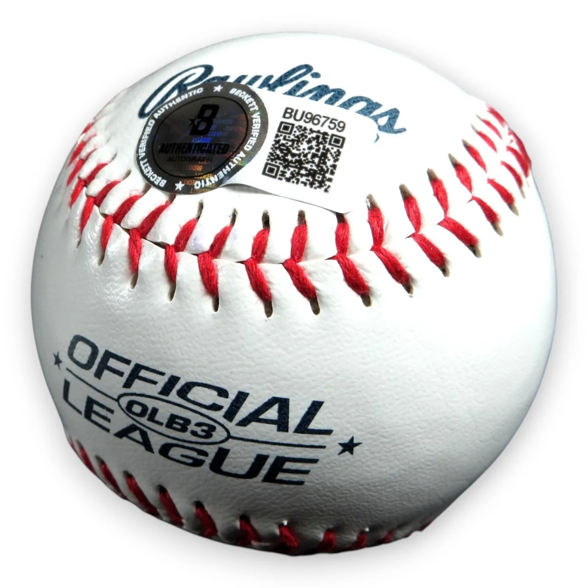 Jim Gaffigan — Jim Gaffigan Signed Autographed Baseball Stand Up Legend BAS BU96759, изображение 2
