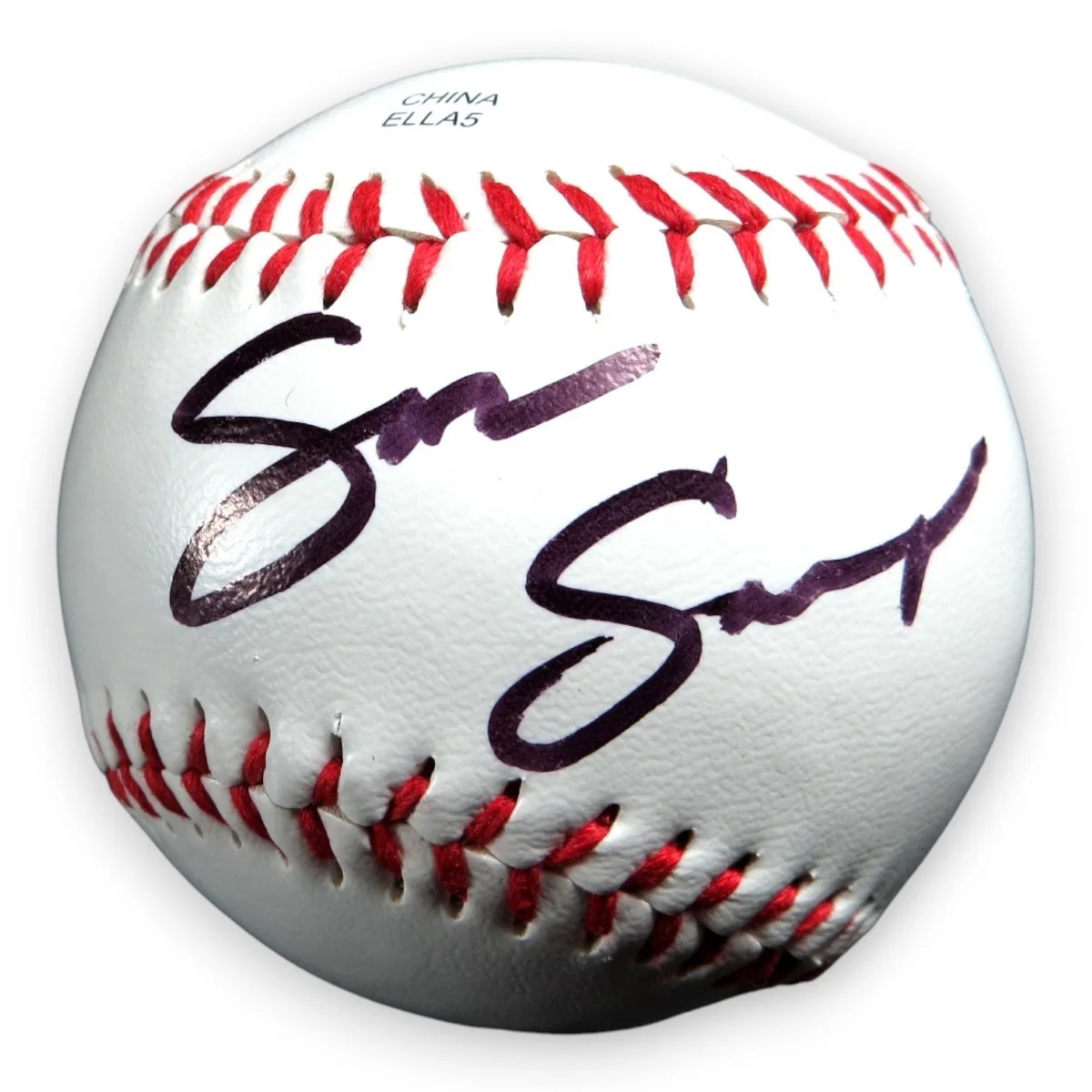 Sara Sampaio — Sara Sampaio Signed Autographed Baseball Victoria's Secret Angel BAS BU96747