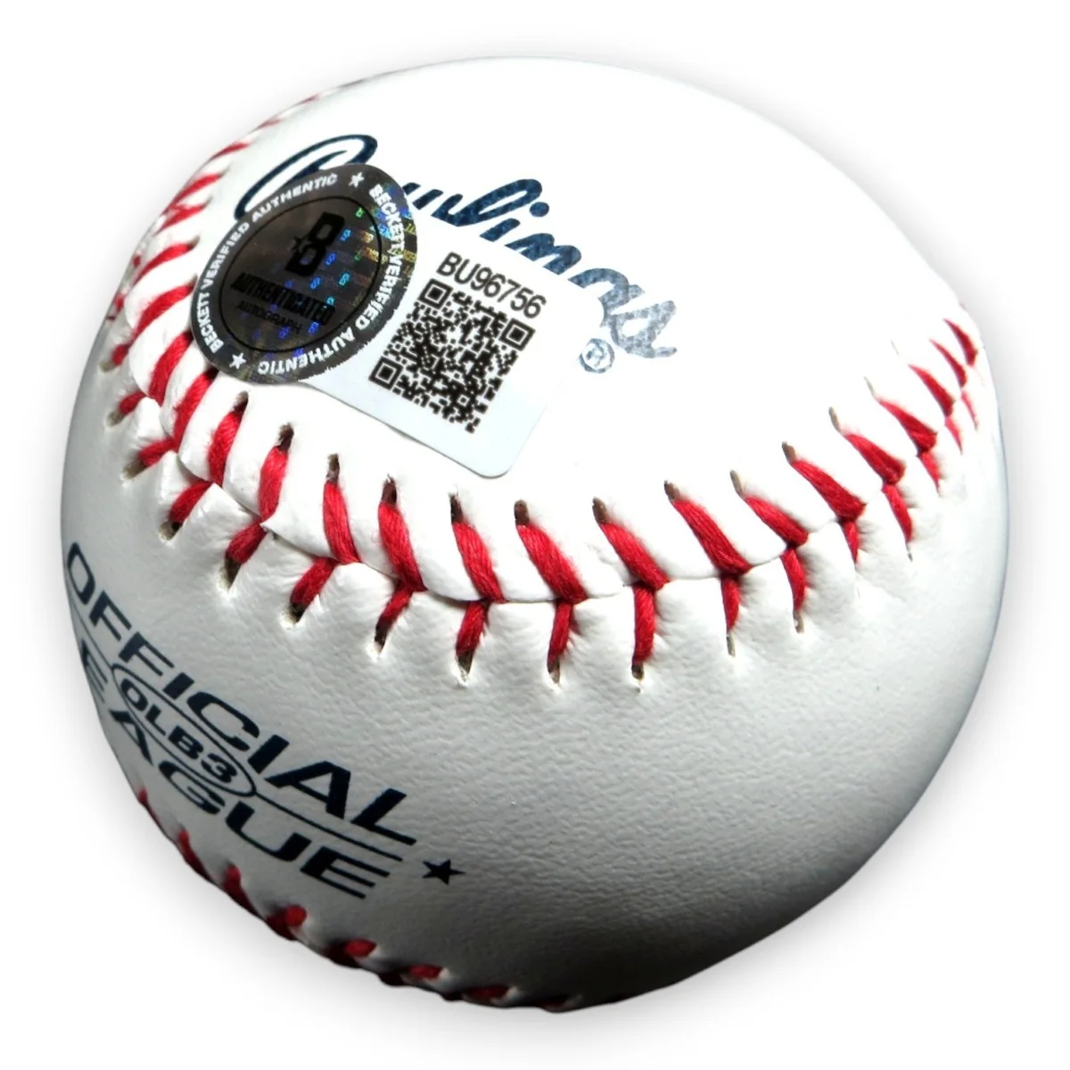 Patrick Warburton — Patrick Warburton Signed Autograph Baseball Seinfeld Family Guy Ted BAS BU96756, image 2