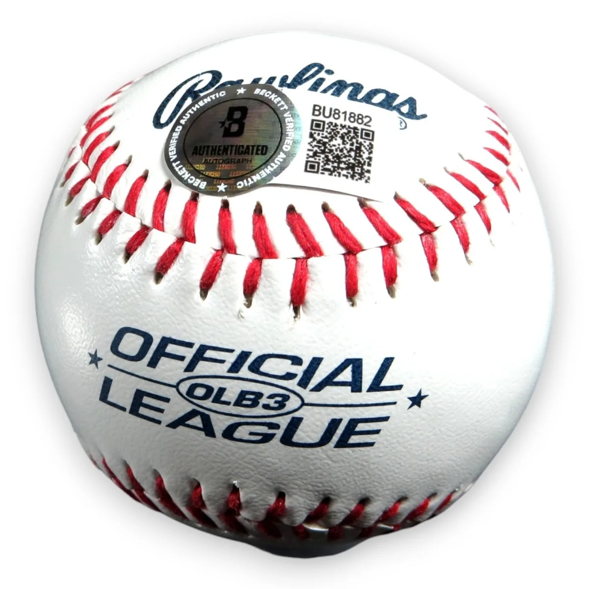 Bob Costas — Bob Costas Signed Autographed Baseball "HOF 18" Sportcaster BAS BU81882, изображение 2