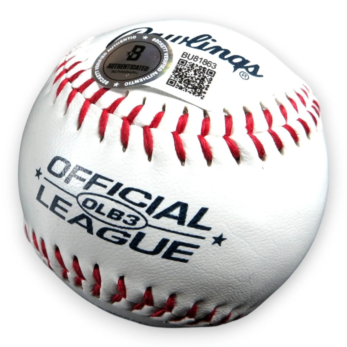 Matthew Lawrence — Matthew Lawrence Signed Autographed Baseball Boy Meets World BAS BU81863, изображение 2