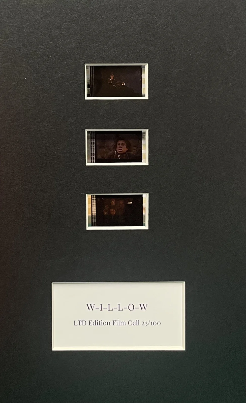 W.I.L.L.O.W. . 35mm Film Cell Mounted Display, изображение 2