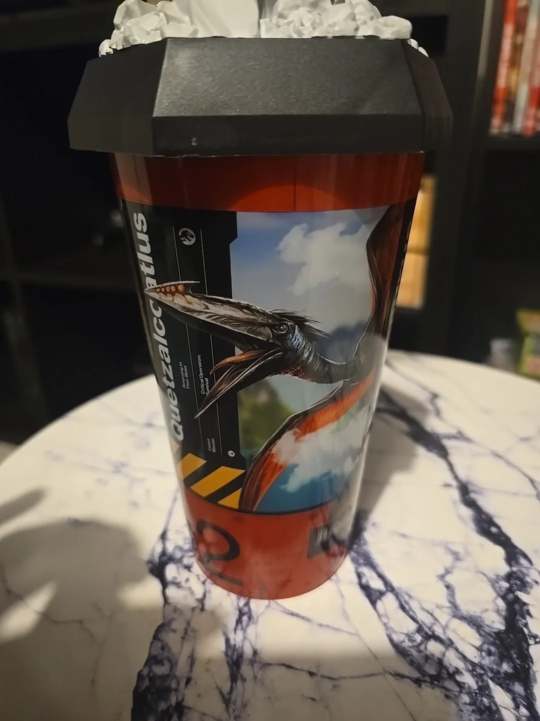 Odeon Cinema Jurassic World Rebirth Quetzalcoatlus Cup+Official Straw NEW UNUSED, изображение 3