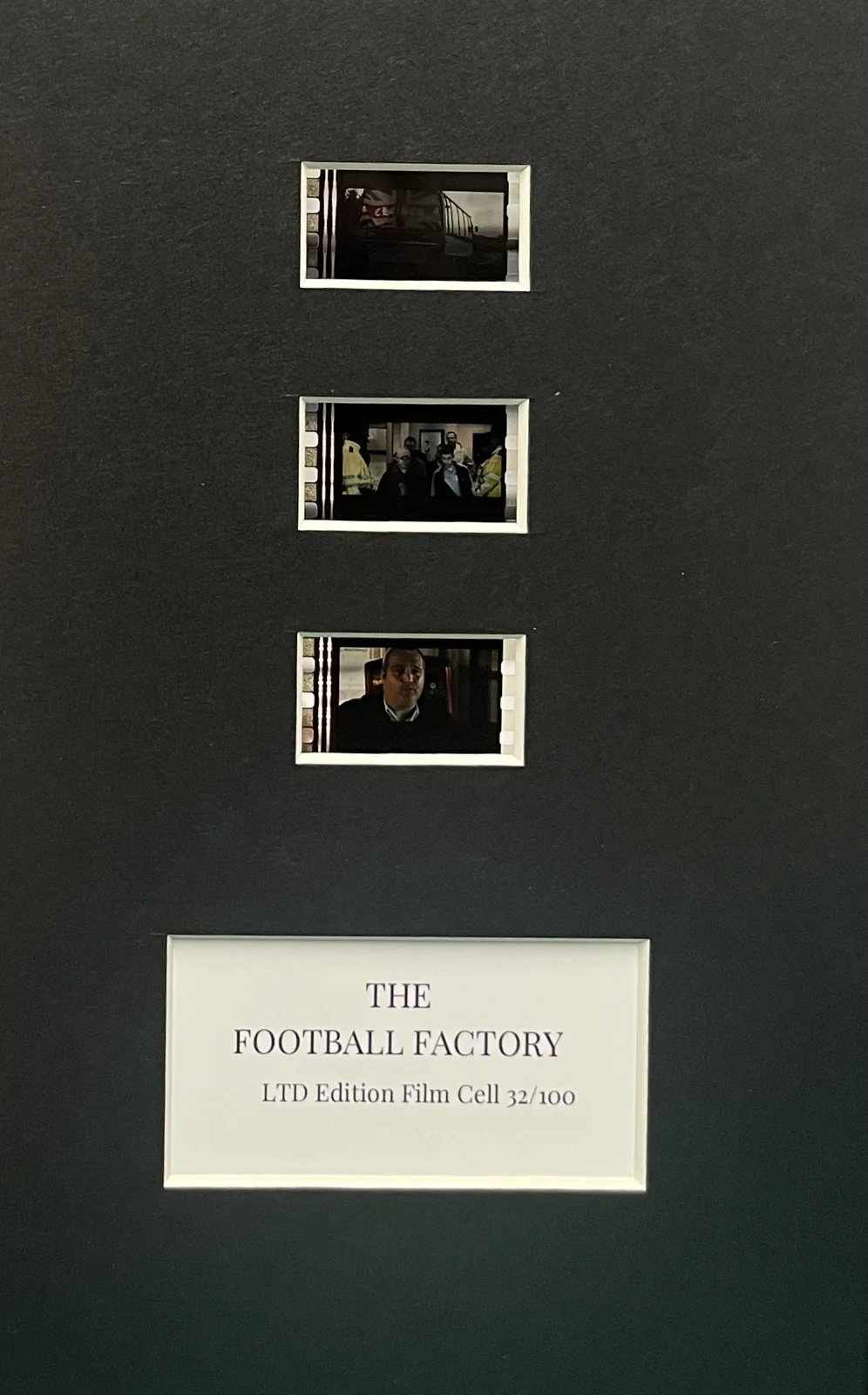 THE FOOTBALL FACTORY. . . 35mm Film Cell Mounted Display, изображение 2