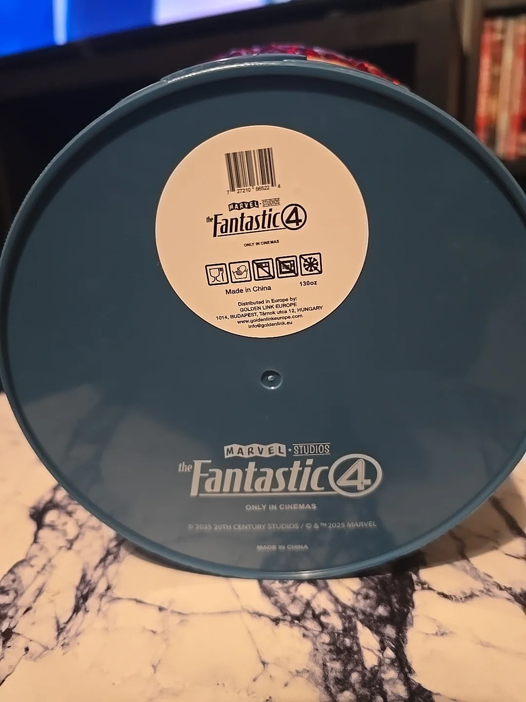 Fantastic Four First Steps Popcorn Bucket Odeon Exclusive Collectible Marvel, image 3