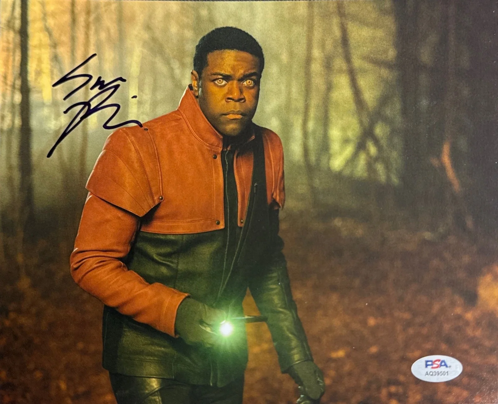 Sam Richardson — Sam Richardson Signed 8x10 Star Trek Section 31 Photo PSA AQ39501, изображение 2