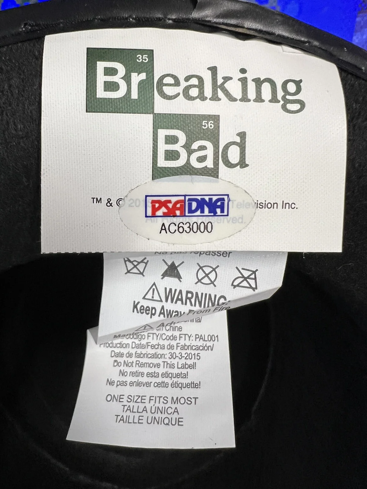 Bryan Cranston — Bryan Cranston Signed Autographed Breaking Bad Fedora Heisenberg PSA/DNA, image 3