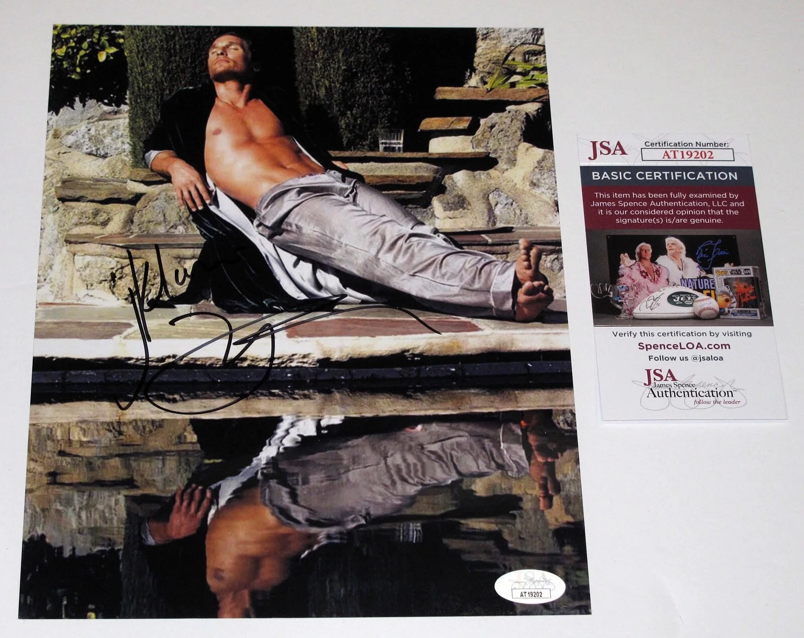 MATTHEW McCONAUGHEY — Matthew McConaughey signed Autographed 8x10 Photo SEXY Hot Interstellar JSA COA
