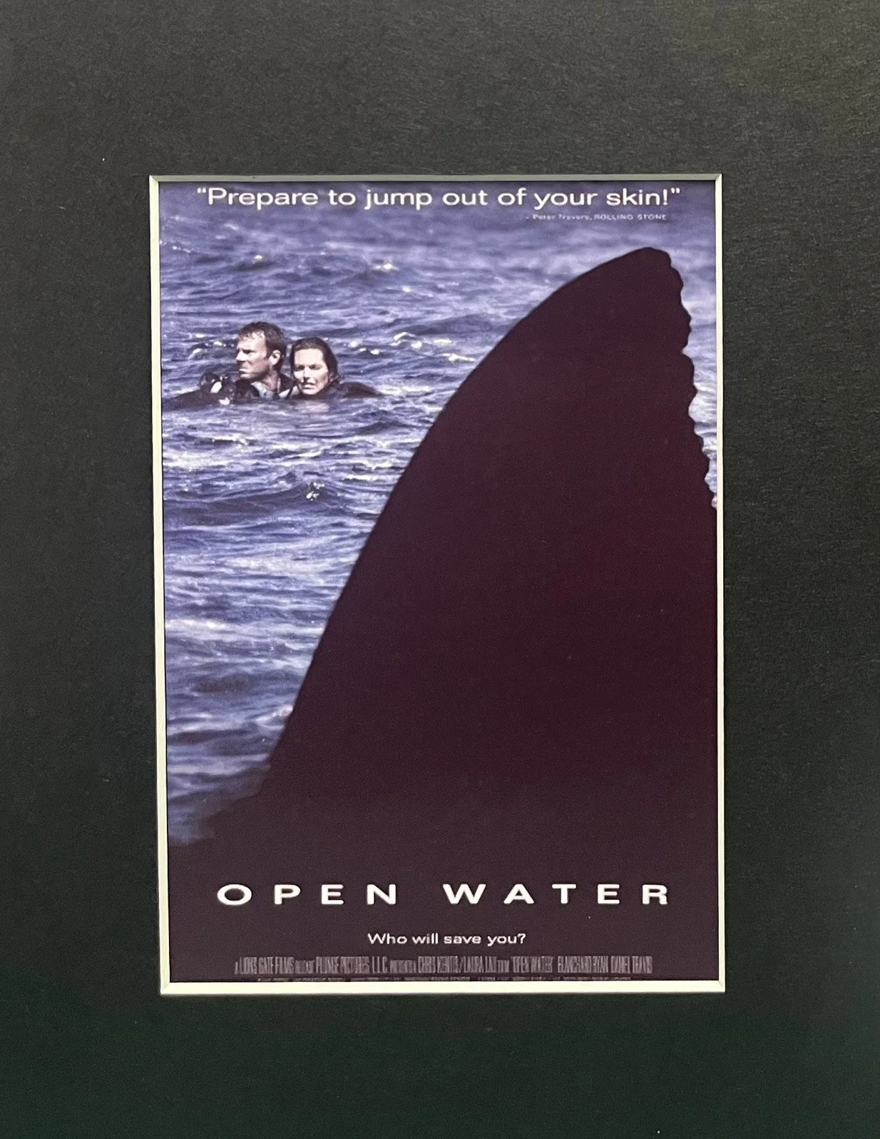 OPEN WATER. 35mm Film Cell Mounted Display, image 3