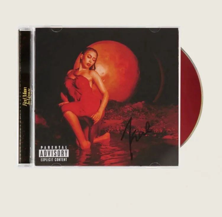 Kali Uchis - Red Moon In Venus SIGNED CD +ALTERNATE ALBUM COVER ✅AUTOGRAPHED, image 2