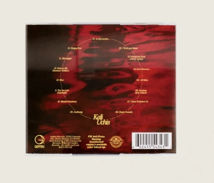 Kali Uchis - Red Moon In Venus SIGNED CD +ALTERNATE ALBUM COVER ✅AUTOGRAPHED, image 3