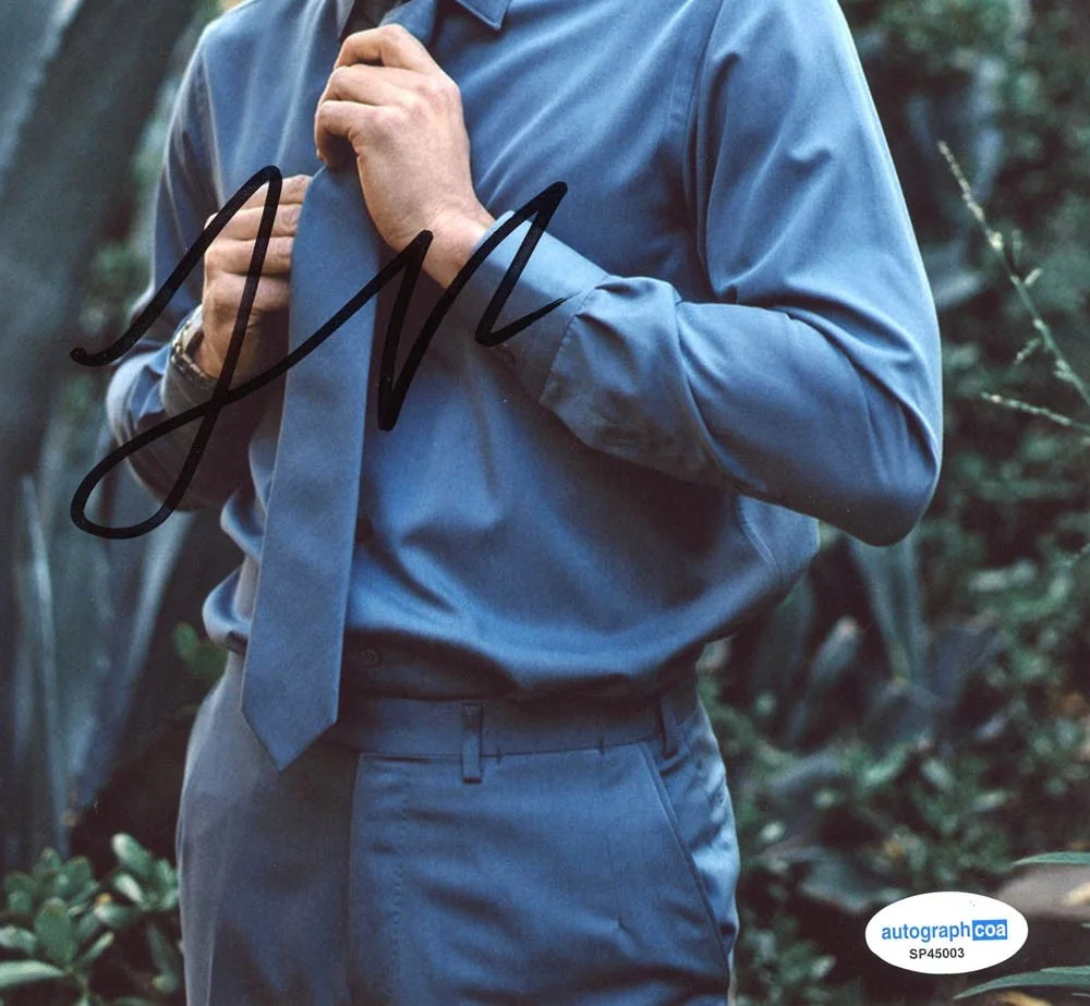 Lewis Pullman — Lewis Pullman signed Autograph 8x10 Photo EXACT PROOF Hot SEXY Top Gun ACOA COA, изображение 5