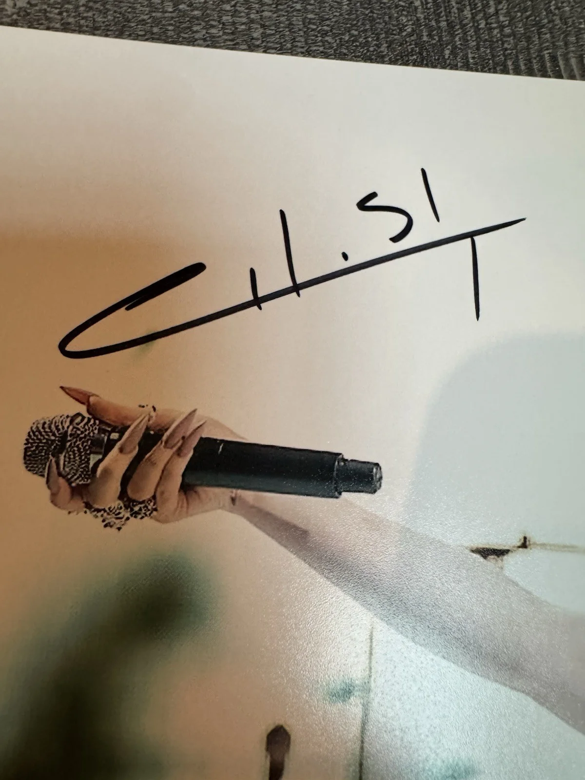 BILLIE EILISH Hand Signed Original 8x10" Authentic Autograph COA beautiful, image 2