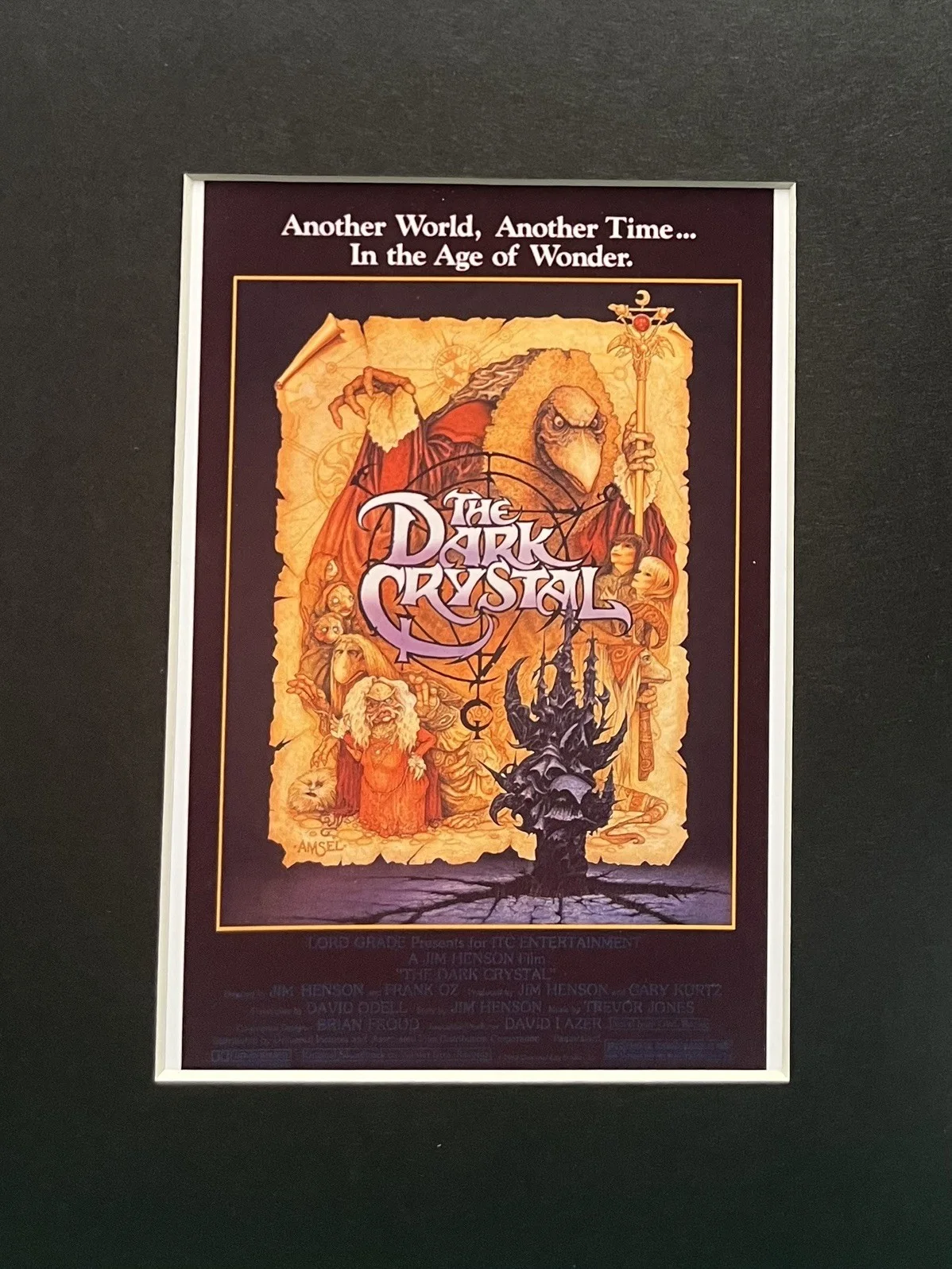 THE DARK CRYSTAL. . 35mm Film Cell Mounted Display, image 2